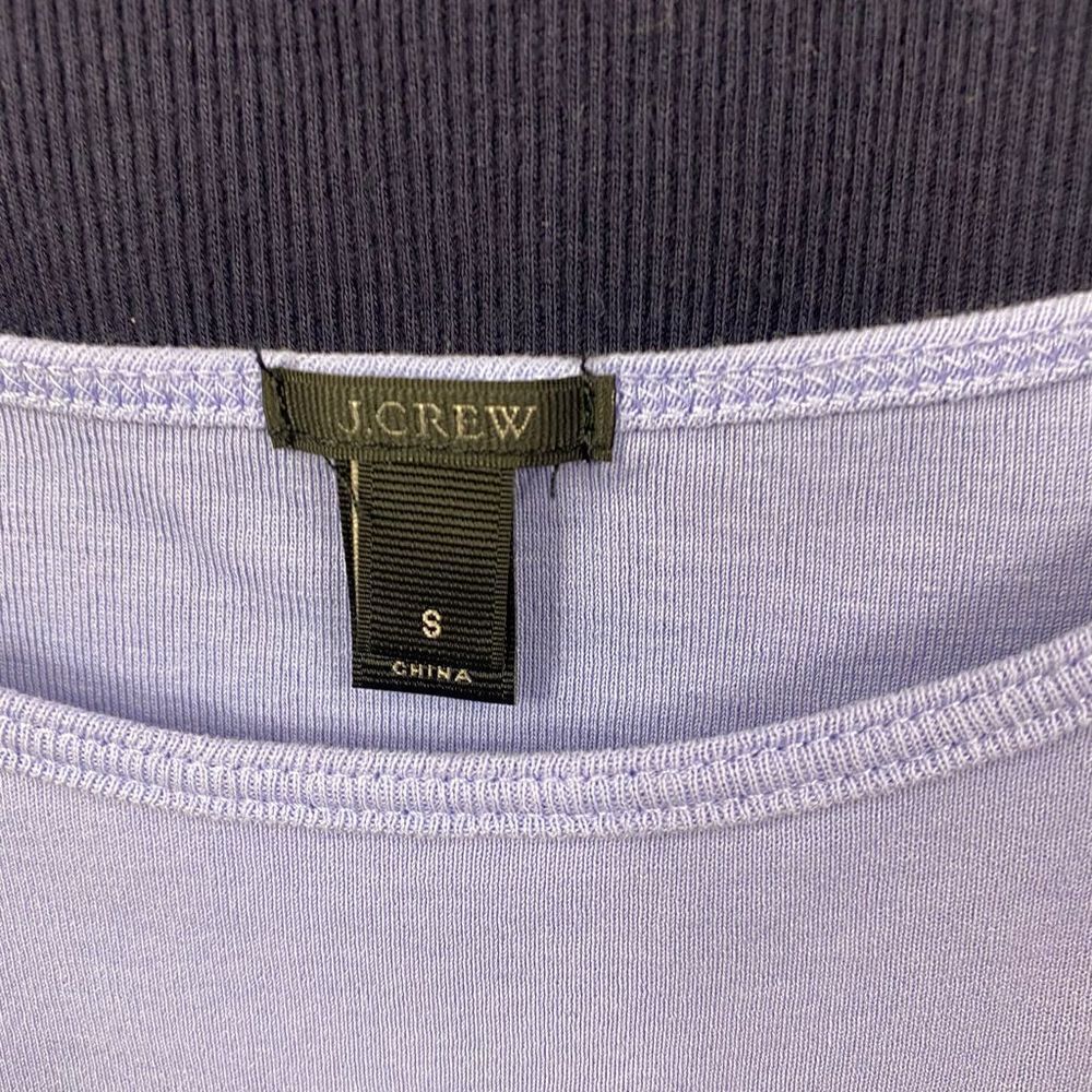Set of 2 Blue Basic Tops J Crew Gap Body - Picture 3 of 3